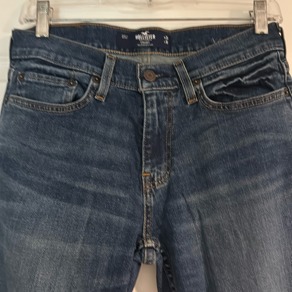 Hollister Womens Epic Flex Classic Straight Jeans Size W28 L30